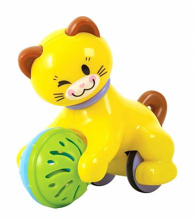 Развивающая игрушка – Котенок с колесиками 